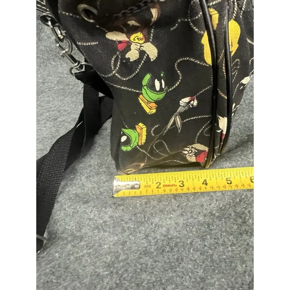 Vtg 90s Looney Tunes Mini Backpack Crossbody Bag Bugs Bunny Taz Tweety Sylvester